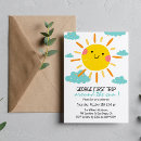 Search for first trip around the sun invitations Colourful