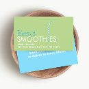 Search for smoothie bar business cards Health