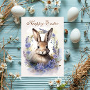 Search for bunny illustration cards Flowers