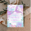 Search for mermaids birthday invitations Mermaid bash