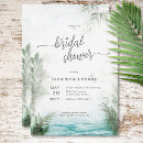 Search for sea bridal shower invitations Watercolor