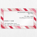 Search for candy business cards Pink