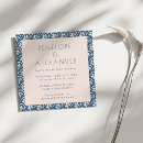 Search for blue and ivory wedding invitations Trendy