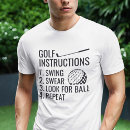Search for golf caddy tshirts Humour