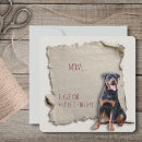 Search for rottweiler mommy postcards For her