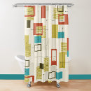 Search for mid century shower curtains Colourful