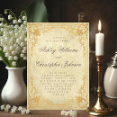 Search for parchment invitations Vintage