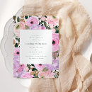 Search for purple hydrangea invitations Modern