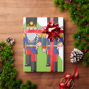 Search for toy soldier wrapping paper Festive