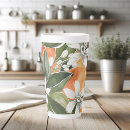 Search for green white orange mugs Tropical