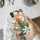Search for orange flowers iphone cases Tropical