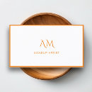 Search for orange business cards Modern