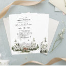Search for adventure awaits bridal shower invitations Watercolor