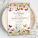 Search for butterfly garden birthday invitations Wildflowers