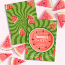 Search for red watermelon invitations Modern