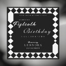 Search for harlequin invitations Black