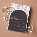 Search for chic party hens party invitations Black