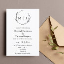 Search for natural wedding invitations Minimal