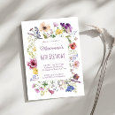 Search for purple flower birthday invitations Flowers