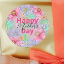 Search for big flower stickers Mother