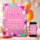 Search for dirty 30 invitations 80s slang