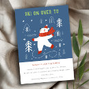 Search for skiing birthday invitations Modern elegant