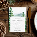 Search for pine tree invitations Boho