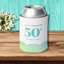 Search for 50th birthday can coolers Blue