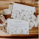Search for floral wedding rsvp cards Wildflower