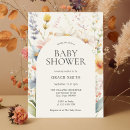 Search for boho floral baby shower invitations Elegant