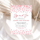Search for seeing red invitations Pink and red