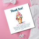 Search for gender reveal thank you cards Ice cream