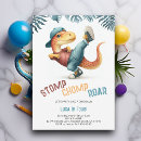Search for stomp and chomp invitations Prehistoric