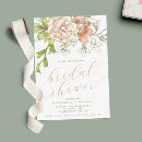 Search for vintage bridal shower invitations Calligraphy