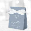 Search for dusty blue wedding favour boxes Modern
