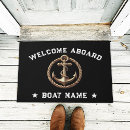 Search for black and gold doormats Nautical