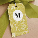 Search for monogram gift tags Bold