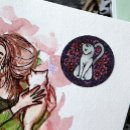 Search for white daisy stickers Pink