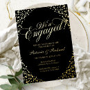 Search for festive engagement party invitations Elegant