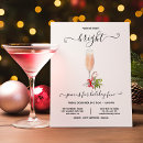 Search for champagne christmas invitations Simple