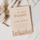 Search for terracotta bridal shower invitations Boho