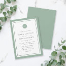 Search for classic monogram wedding invitations Classy