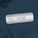 Search for silver name tags Professional