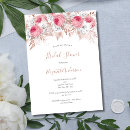 Search for feminine bridal shower invitations Botanical