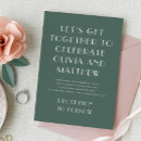 Search for outdoor woodland wedding invitations Couple
