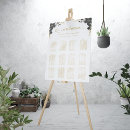 Search for gold white wedding seating charts Modern elegant simple