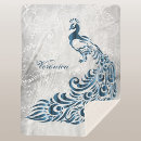 Search for peacock blue blankets Peacocks