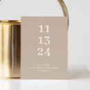 Search for modern minimalist save the dates Typography