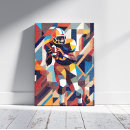 Search for football canvas prints Vintage