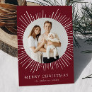 Search for burgundy christmas cards Contemporary